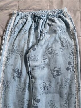 Disney Light Blue Character Lounge Pajama Bottoms